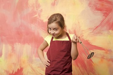 Şef çocuk ile patates hovarda.