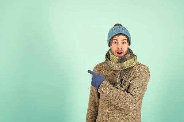따뜻 한 모자를 쓴 마코, 스웨터, 스카프, 패션 — 스톡 사진