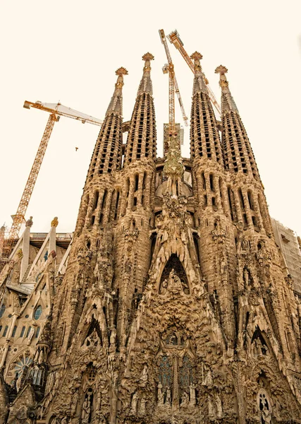 Sagrada Familia isolato su sfondo bianco — Foto Stock