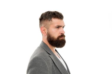 bıyıklı acımasız beyaz hippi. Erkek kuaför bakım. Saç ve sakal bakım. Sakallı adam. Olgun hippi sakallı. Erkek güzellik ve moda moda model bak. Güzel ve seksi