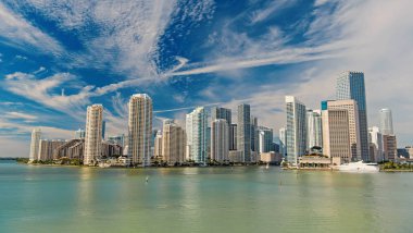 Miami manzarası gökdelen