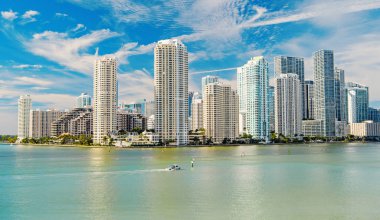 Miami manzarası gökdelen