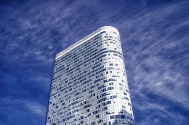 Office gökdelen ile windows üzerinde kaplama cephe, La Defense, Fransa