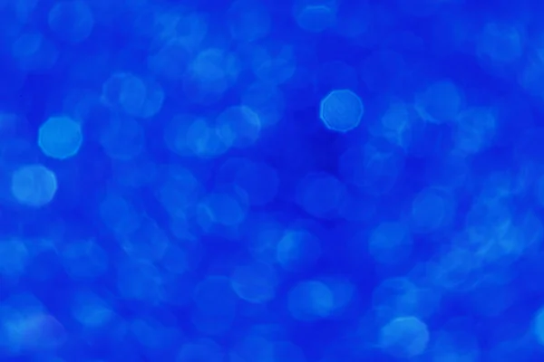 ピンぼけ光抽象的な背景、コピー spac 製青色の効果 — ストック写真