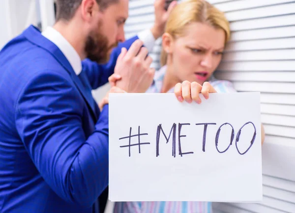 Manager conflict. Businessman Sexually Harassing Female Colleague. Me too social movement. metoo as a new movement.