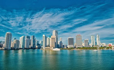 Miami manzarası gökdelen