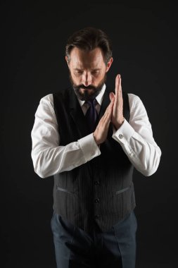 bıyıklı acımasız beyaz hippi. Sakallı adam. Erkek moda. Yüz bakımı. Olgun hippi sakallı. takım elbiseli şık iş adamı. iş moda. İş coach