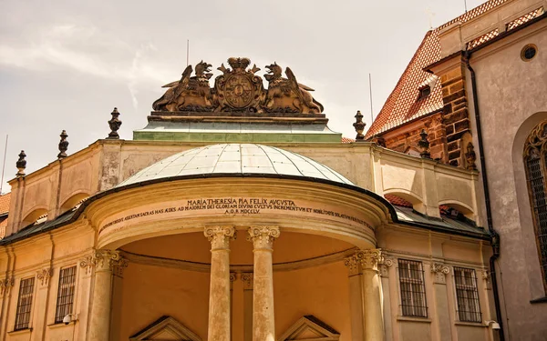 Slottet palads i Prag, Tjekkiet - Stock-foto