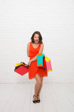 Yeni kıyafetler. mutlu bir kadın alışverişe. Moda. Siyah Cuma satış. Son hazırlıklar. büyük satış alışveriş merkezi. Çılgın kız alışveriş torbaları. Mutlu online alışveriş. İyi Bayramlar