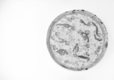 Dolmalık biberli baharatlı pizza. Yemeği götür.