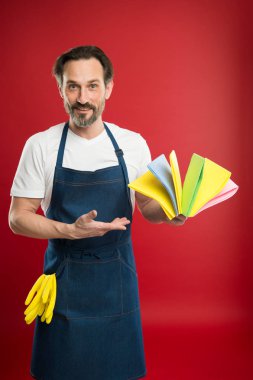 Man.General veya normal temizlemek sakallı. Ticari temizlik Şirket kavramı. Bahar temizliği. yerli yardımcı. Hizmetçi veya houseman ev hakkında umurunda değil. o işini seviyor