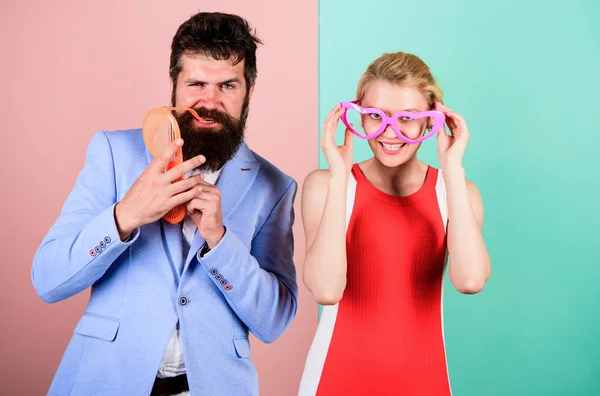 Verliefde paar. Betrekkingen. Frienship van gelukkig man en vrouw. Hip — Stockfoto