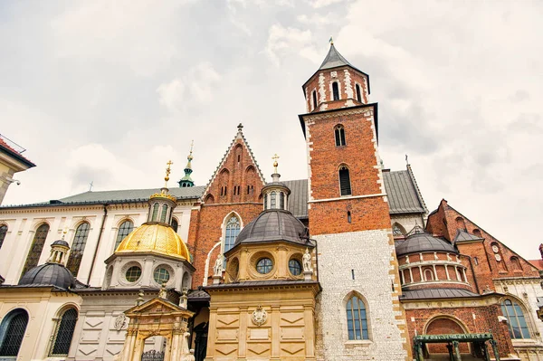 Royal archcathedral basilica in krakow, poland — Stock Photo, Image