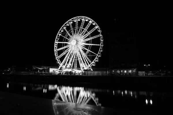 Nagy panorámás vagy a ferris kerék — Stock Fotó