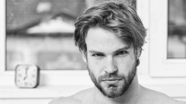 Maço çekici görünüm bakım güzellik hakkında. Cilt bakım ve bakım. Sabah güzellik rutin denetim listesi. Temel yöntemler güzellik rutin. Güzellik zamanlamanızı. Adam yakışıklı kadar sadece uyku modundan çıkarma sakallı