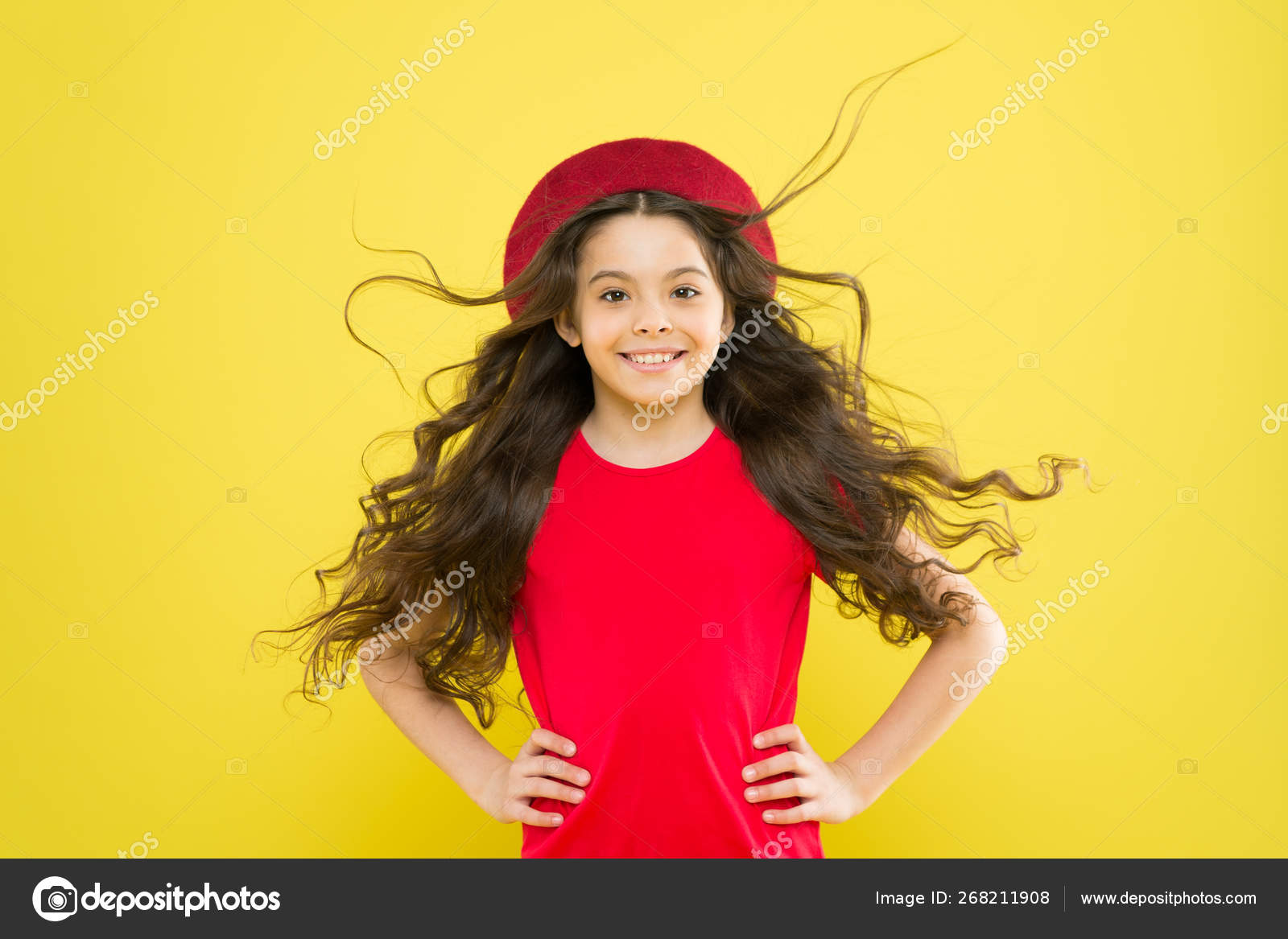 Little Girl Grow Long Hair Teen Fashion Model Discover