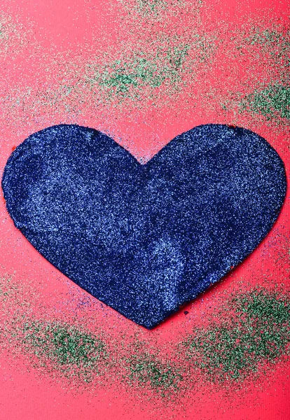 Romantic message valentines day. Love symbol valentines. Valentines day advertisement. Lovely background. Texture hearts close up. Valentines holiday celebration. Decoration heart background — Stock Photo, Image