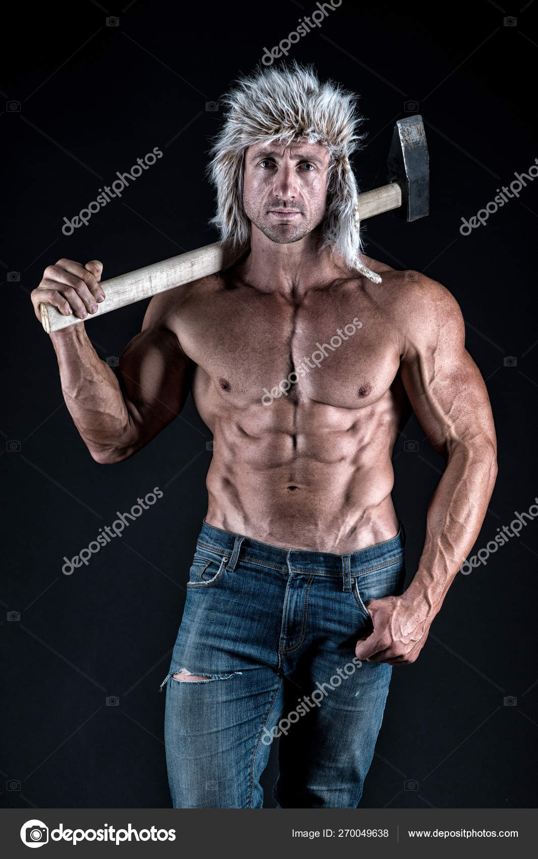 Brutality is new sexy. Lumberjack woodman sexy naked muscular torso. Man  brutal attractive guy. Axe woodsman equipment. Man brutal sexy lumberjack  carry axe. Masculine concept. Erotic lumberjack Stock Photo by ©stetsik  270049638