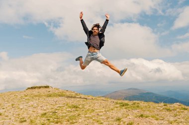 adam hipster veya sakal ve bıyık adam