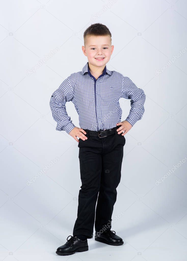 Businessman. Office life. Multimillionaire. confident child with business start up. Modern life. little boss. Ceo direstor. childhood. Business owner. small boy with business look. Welcome on board