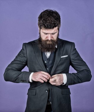 Her detay mükemmel olması gerekir. Takım elbiseli bir iş adamı. Şık iş analisti. Olgun hippi sakallı. iş analisti. Sakallı adam iş analisti. acımasız beyaz hipster bıyıklı