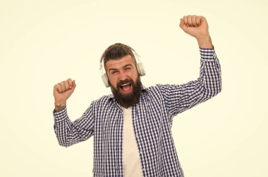 Müzik abone ücreti almak. Adam hipster dinle müzik kulaklık sakallı. Adam mutlu online müzik hizmeti ile memnun. En sevdiğiniz şarkıları ücretsiz her gün dinliyorum. Hipster zevk müzik modern kulaklık