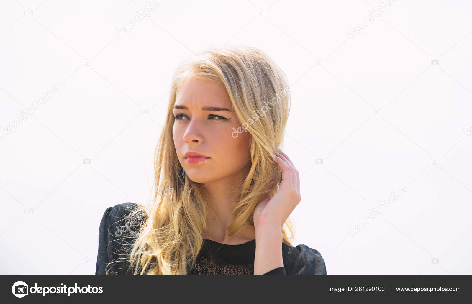 How To Take Care Of Bleached Hair Girl Tender Blonde Makeup Face