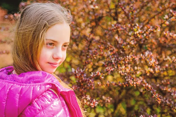 Plantas cultivadas para su exhibición al público. Chica caminar en el jardín botánico. Jardín ambiente pacífico. Disfrutando de la naturaleza. Niño lindo niño de lujo pasar tiempo en el parque. Explora el jardín. Excursión al jardín botánico — Foto de Stock