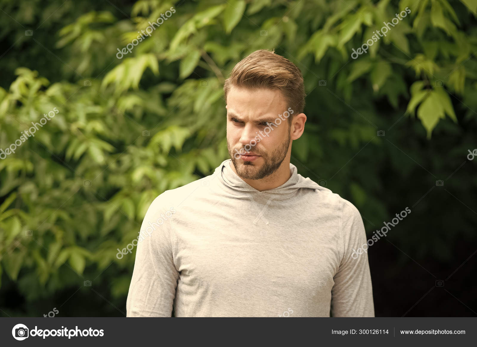 He radiates confidence. Man with beard looks handsome perfect hairstyling. Guy bearded attractive style appearance. Man bristle strict face stylish hairstyle nature background. Confidence concept Stock Photo by ©stetsik 300126114 He radiates confidence. Man with beard looks handsome perfect hairstyling. Guy bearded attractive style appearance. Man bristle strict face stylish hairstyle nature background. Confidence concept Stock Photo by ©stetsik 300126114