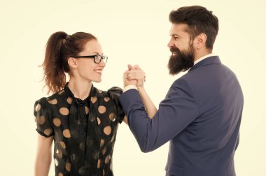 Bilek Güreşi çift. Yüzleşme ofiste. yenilgi ve zafer. iş adamı ve iş kadın liderlik. ortaklık ve takım çalışması. kazanma ve kaybetme. iş bilek güreşi. Çift ortaklık