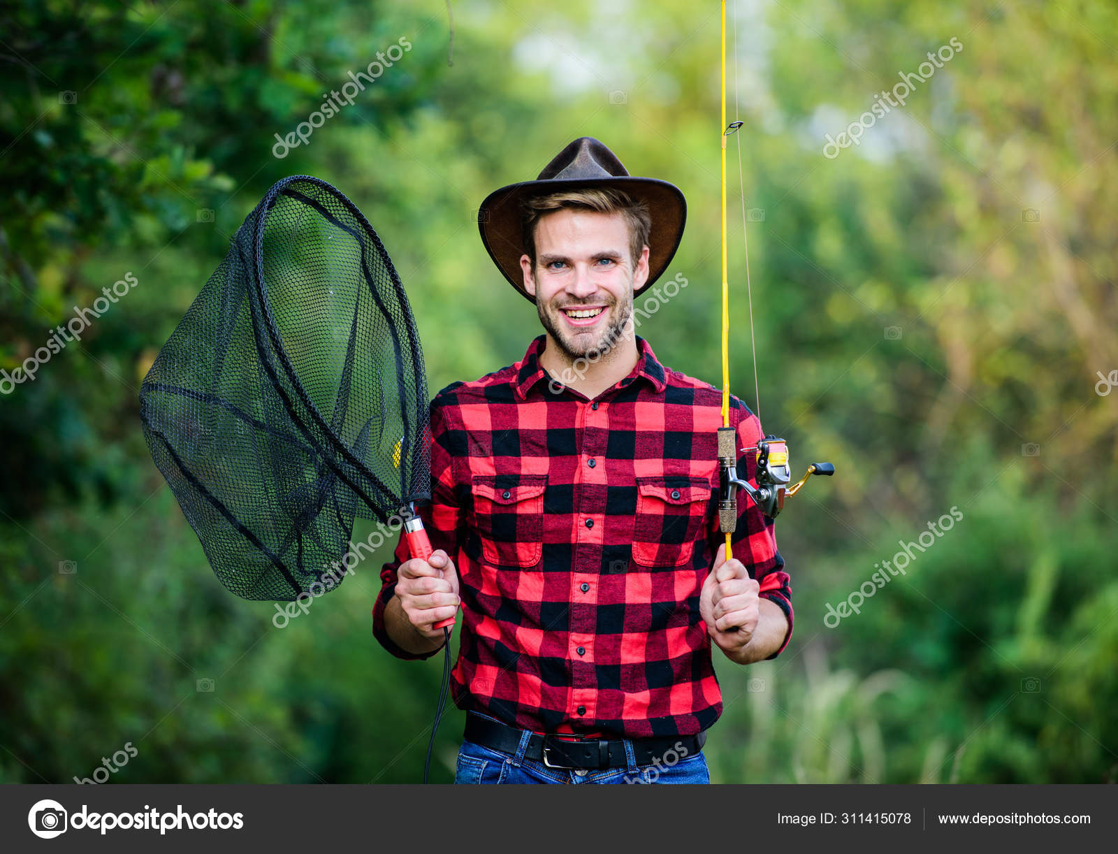 fly fishing cowboy hat