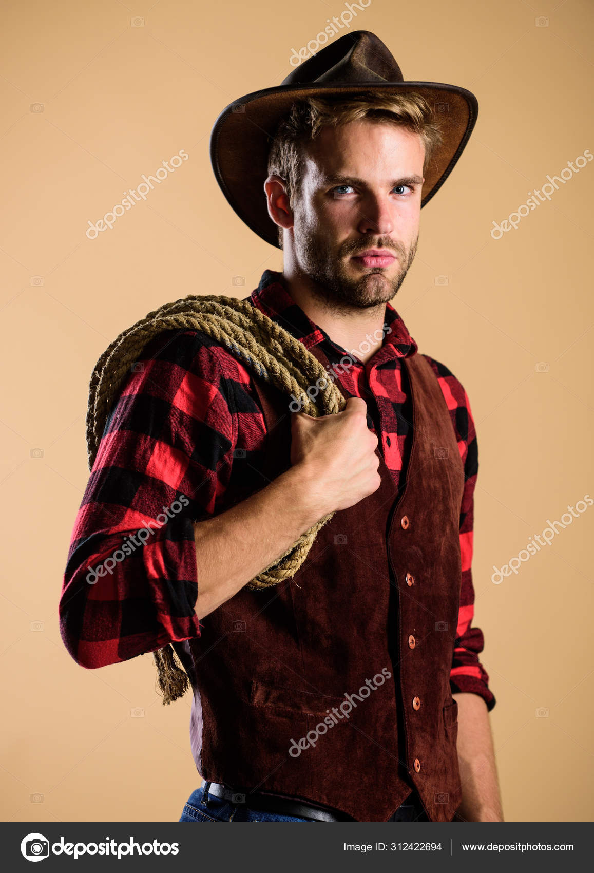 Sombreros de cowboy, Estilo del Oeste