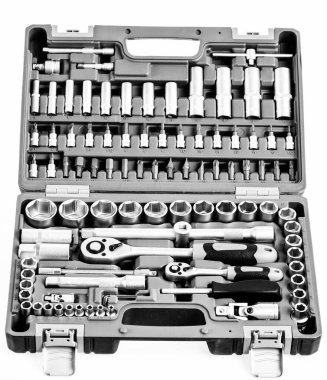 Mükemmel alet çantası. Krom kaplama soket anahtarı ya da anahtar kutusu. Profesyonel aletler seti. Torx aracı Soket Sürücü Soketleri Ayarlandı. Ratchet Sürücü Kitleri. Krom Vanadyum Çelik. çok amaçlı