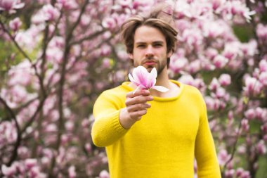 Yeni bir hayat ve iyimserlik. Bahar mevsimi konsepti.