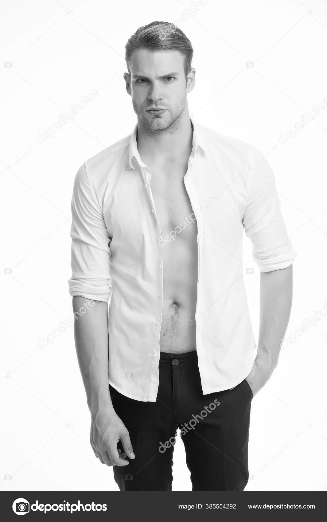 Chemise sexy homme sale