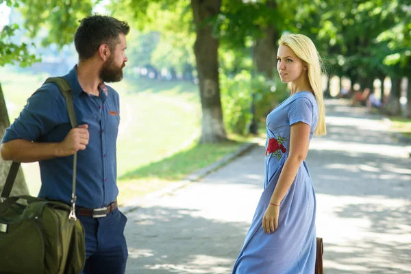 Liebe auf den ersten Blick. Mann und Frau — Stockfoto