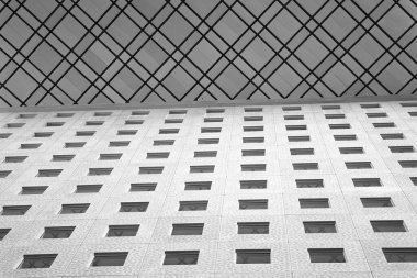 Dokuları birleştir. Soyut arkaplan. Toplu konut. Şehir mimarisi konsepti. Çok katlı ev inşaatı. Çerçeve binası. Ev inşa teknolojisi. Yapısal mühendislik