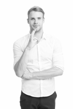 Sorun değil. Mükemmel bir fikir. Kesinlikle anlıyorum. Mükemmel kalite. Adam beyaz arka planı şiddetle tavsiye ediyor. Adam harika jestler öneriyor. Erkek mağaza danışmanı. Adam harika bir jest yapıyor.