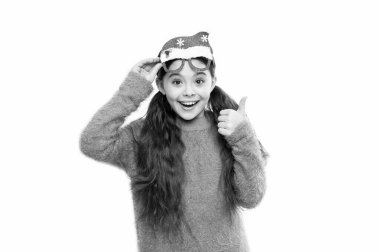 - Harika. Noel tatili. Noel kutlaması. Fotoğraf kabini aksesuarlarıyla oynayan tatlı bir kız. Kış tarzı. Noel Baba için gözlük. Çocuk Noel partisi aksesuarı. Neşeli ruh hali