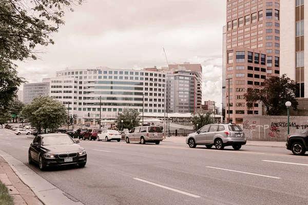 Denver Colorado Mayo 2020 Las Vidas Negras Importan Protestas Contra — Foto de Stock