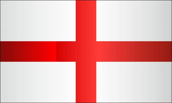 Grunge Flagga England Illustration Engelsk Flagga Bilder Och Vektorgrafik — Stock vektor