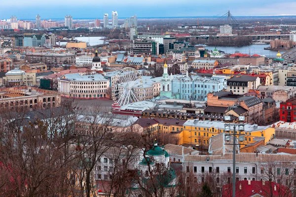 Toma Del Día Del Paisaje Urbano Kiev — Foto de Stock