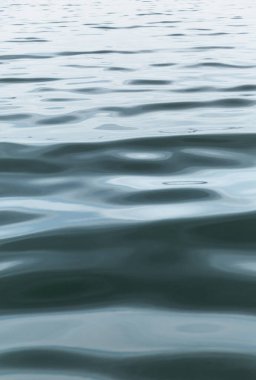 bulutlu bir günde turkuaz dalgalar, soyutlama