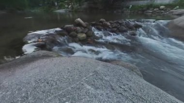 Nehir Kiriwong köyü, Lan Saka bölgesi Kiriwong köyü, Nakhon si thammarat, Tayland