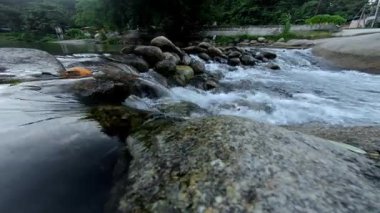 Nehir Kiriwong köyü, Lan Saka bölgesi Kiriwong köyü, Nakhon si thammarat, Tayland