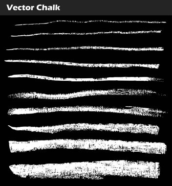 Vektör tebeşir çizgiler