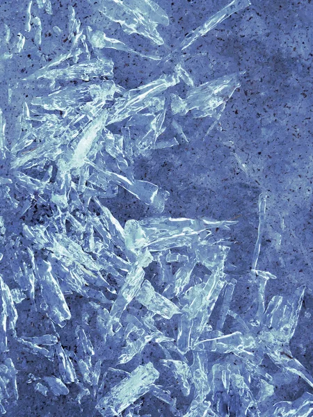 Блакитний лід абстрактний природний фон — стокове фото