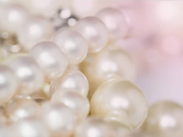 Textura perlas blancas . — Foto de Stock