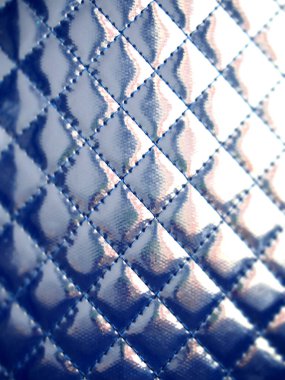 Mavi renkli deri doku