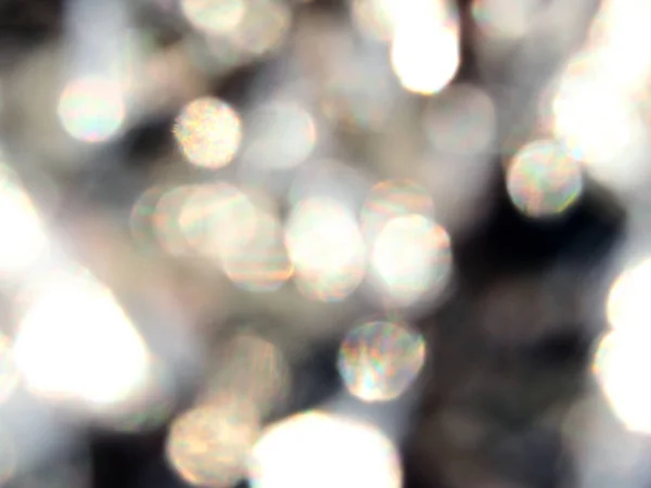 Férias bokeh luzes brancas fundo — Fotografia de Stock